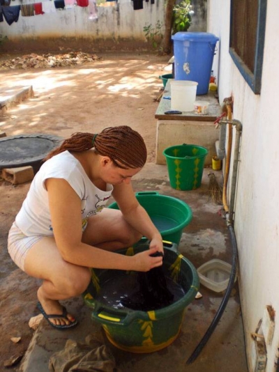 Deine Reiselust | Wäsche waschen in Gambia Wäsche waschen in Gambia