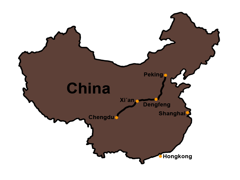 China Rundreise - Meine Route und Kosten